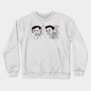 Elon Musk Smoking Weed Meme Crewneck Sweatshirt